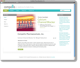 Compellis Pharmaceuticals, Inc. Site Thumbnail