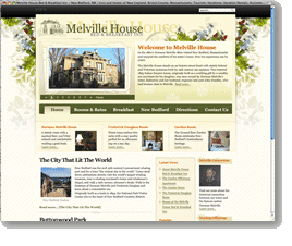 Melville House Bed & Breakfast Inn Site Thumbnail