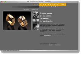Tobi Sznajderman Goldsmith Site Thumbnail